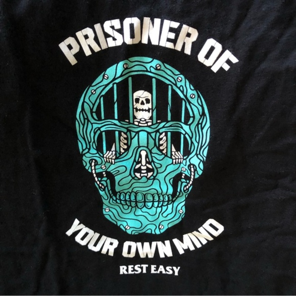 Skull design T-shirt